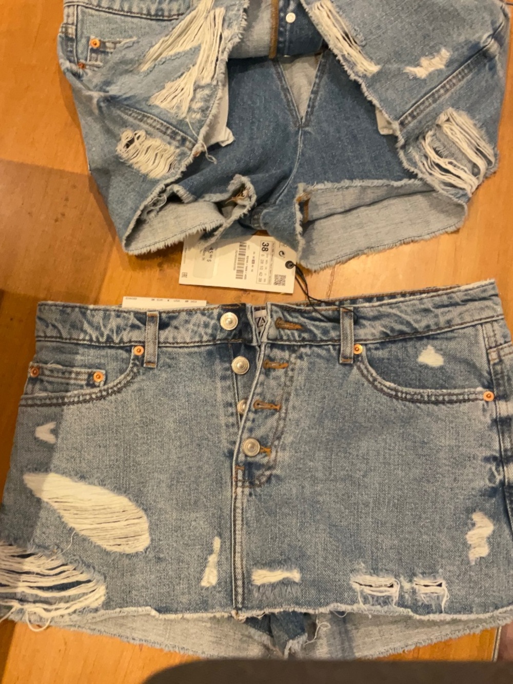ZARA SKORT IN SUNRISE BLUE